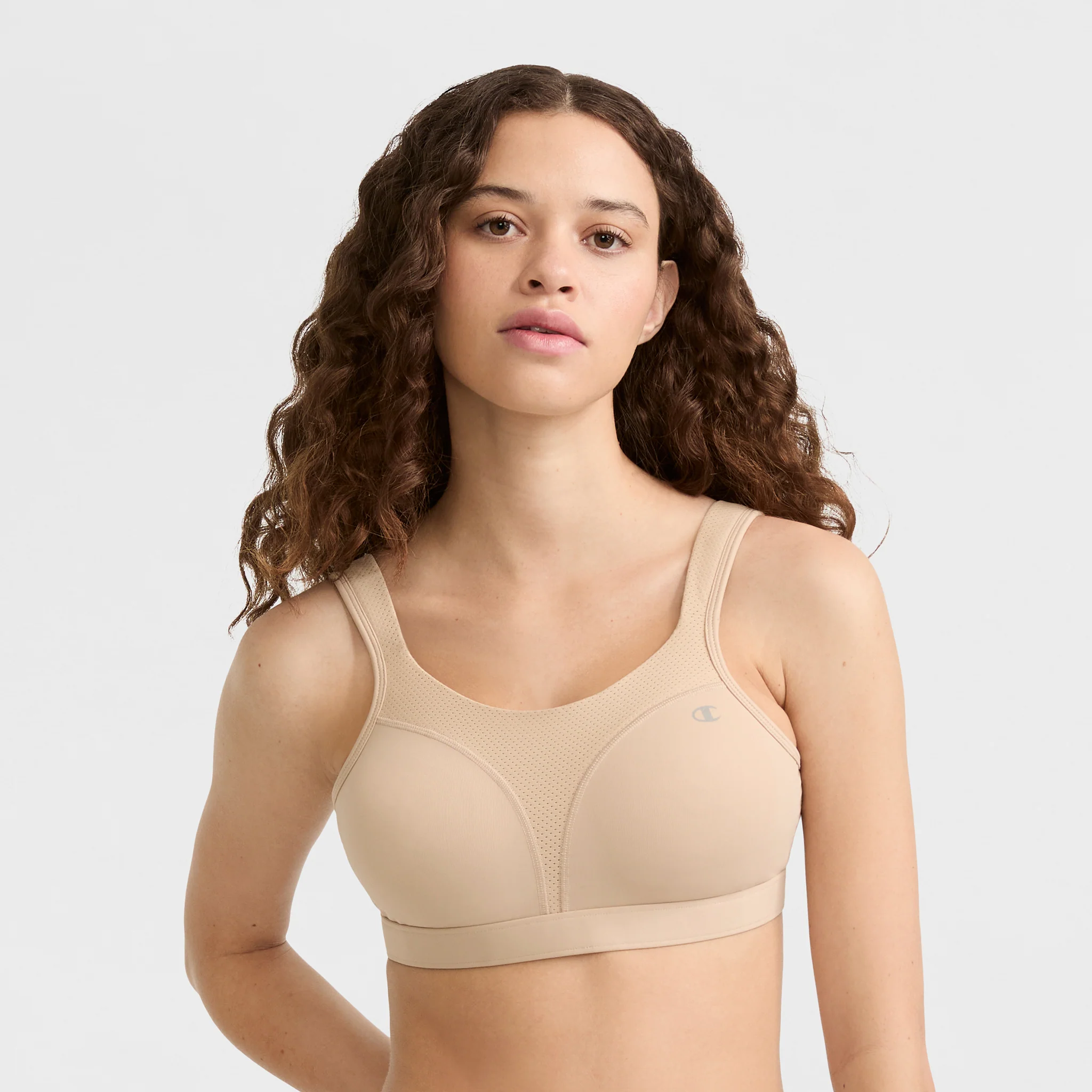Spot Comfort High-Impact Sports Bra, C Logo