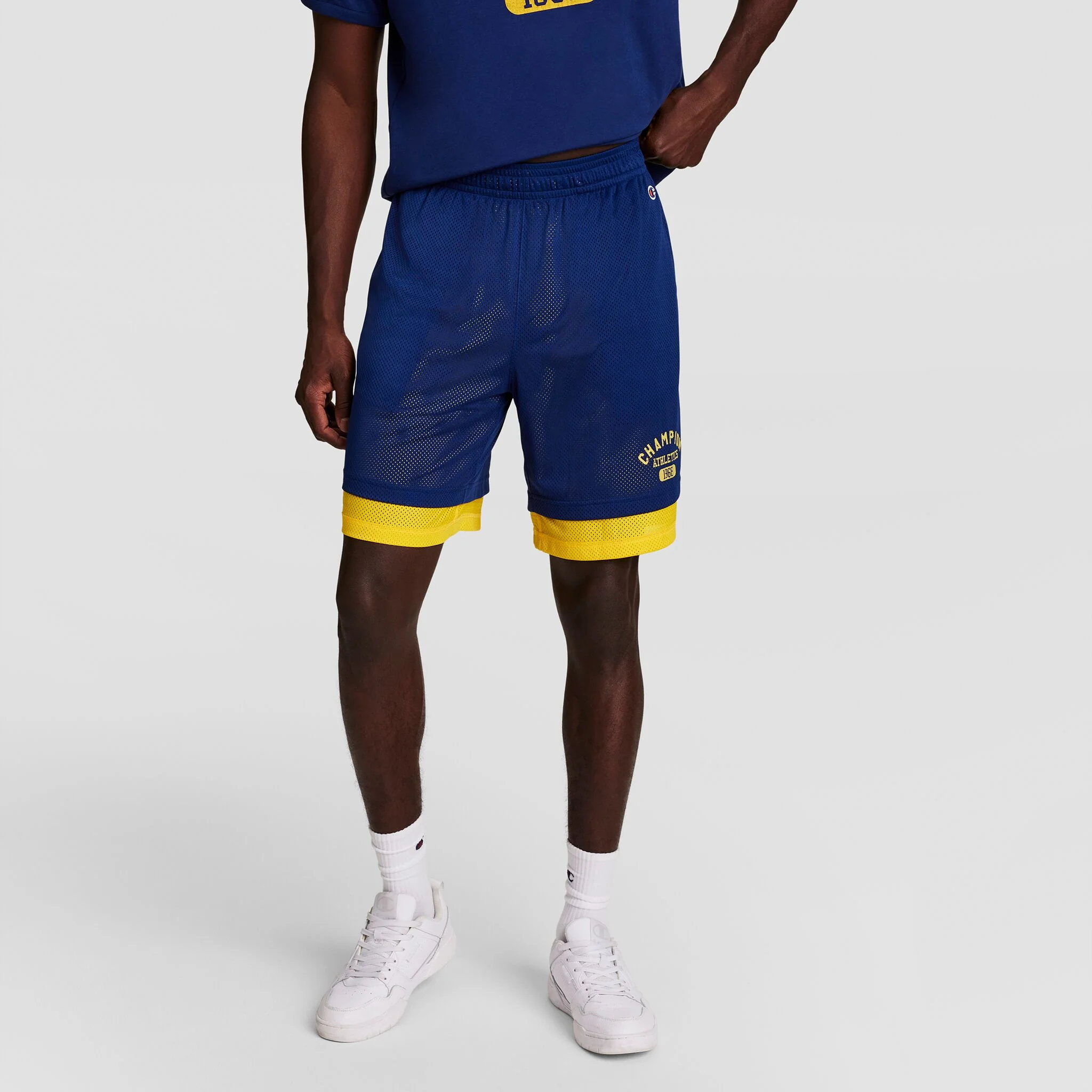 9" Gridiron Double Layer Short, C Logo - Image 3
