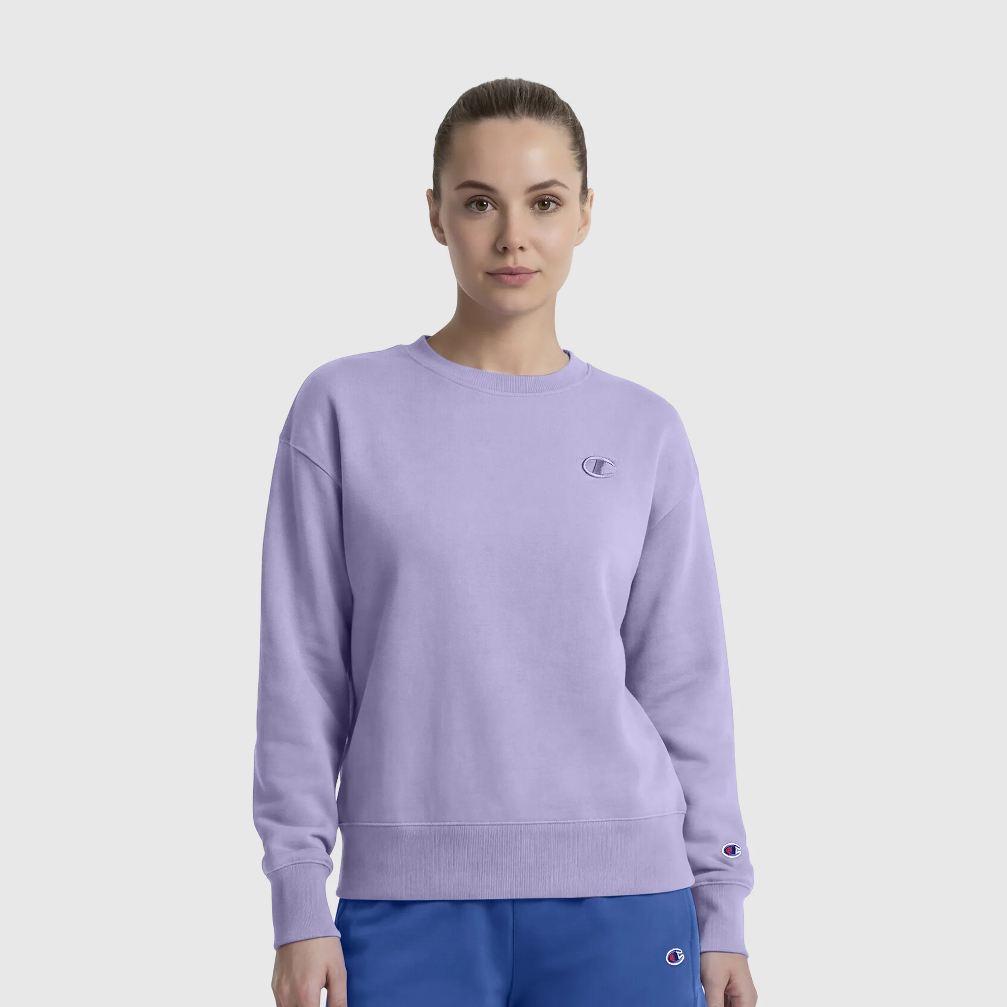 Powerblend Crewneck Sweatshirt, Small "C"