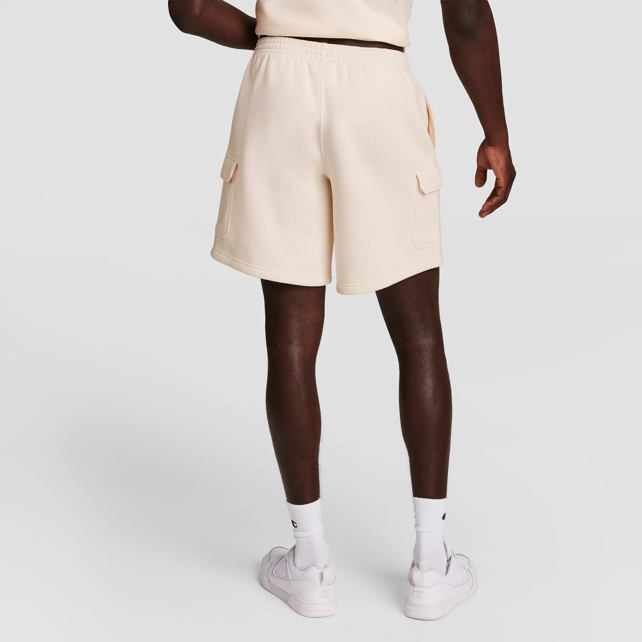 8" Fleece Cargo Short, C Logo - Image 2