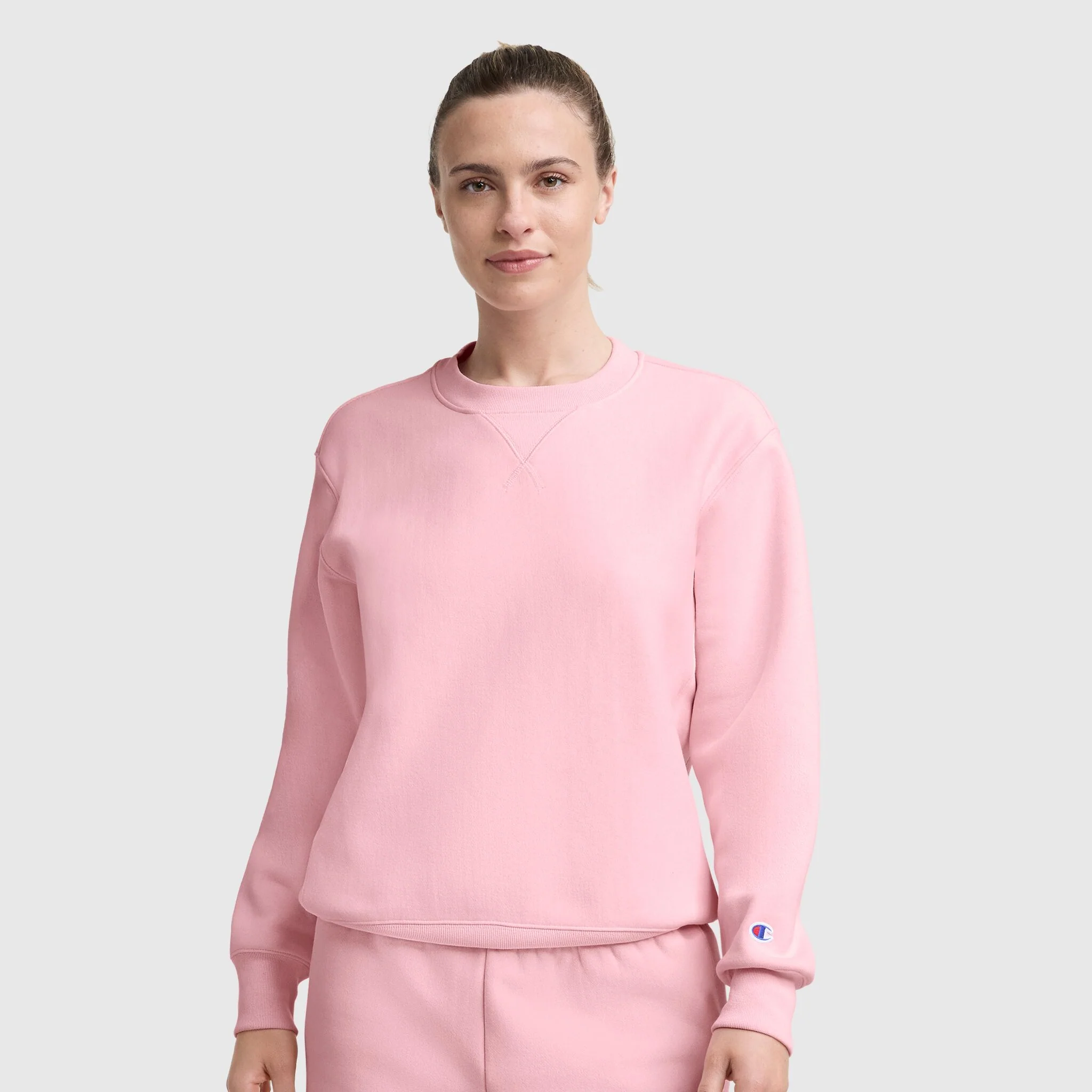 Reverse Weave Crew Neck Sweatshirt