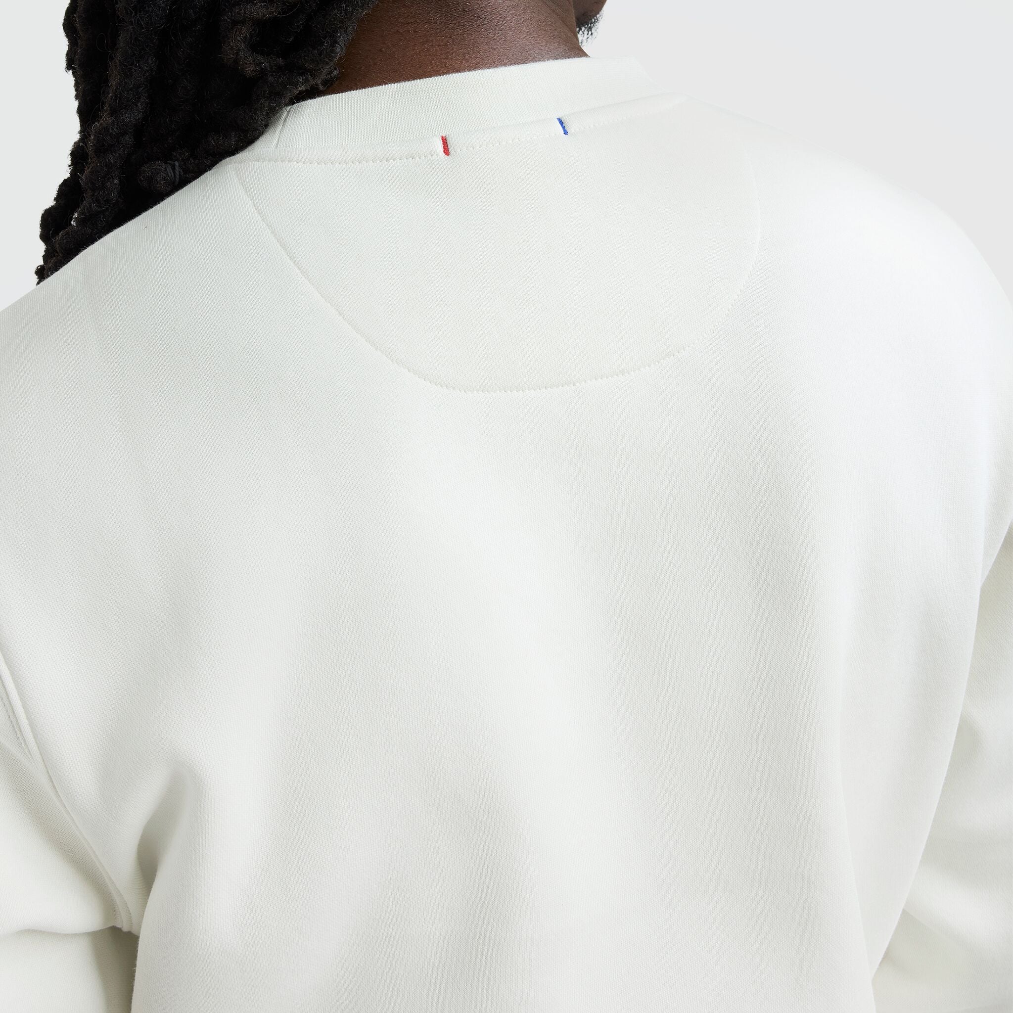 Powerblend Crewneck Sweatshirt, Tonal Script Logo - Image 4