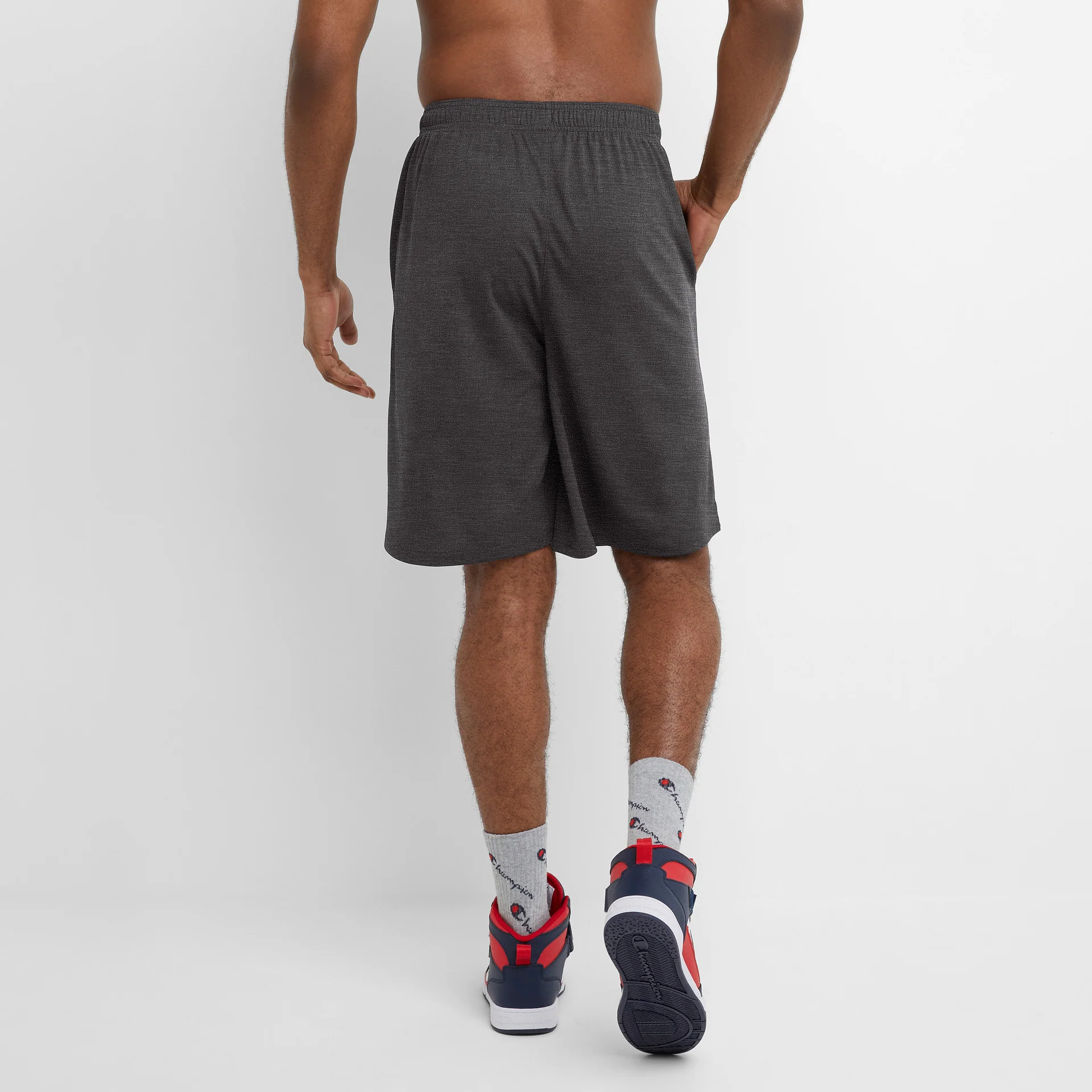 10" Moisture Wicking, Sport Shorts - Big & Tall - Image 2