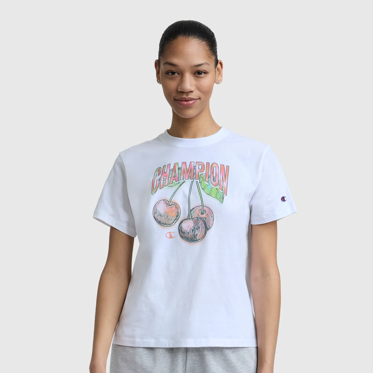 Cherry On Top Graphic T-Shirt, C Logo