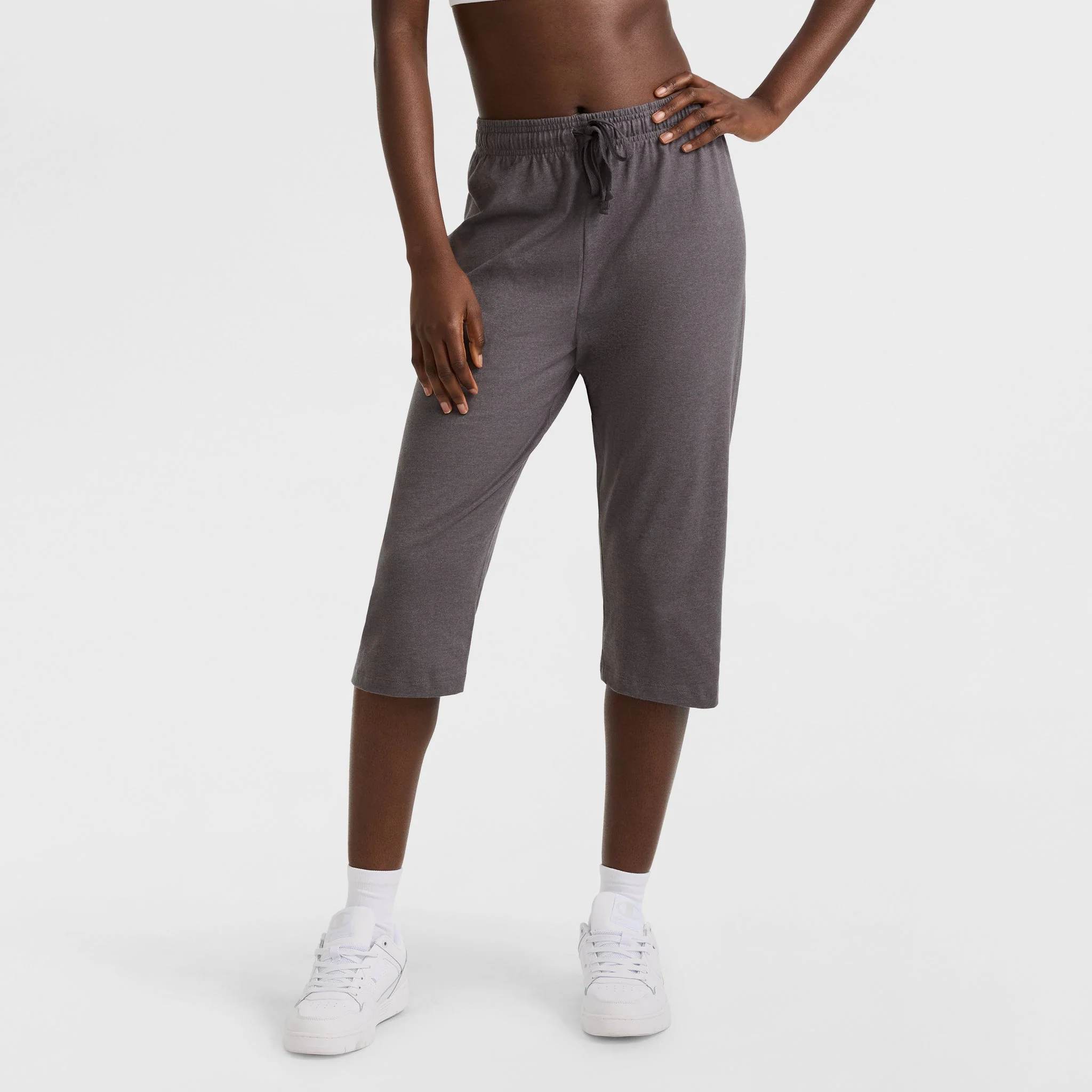 Lightweight Lounge Capri Pants, C Logo