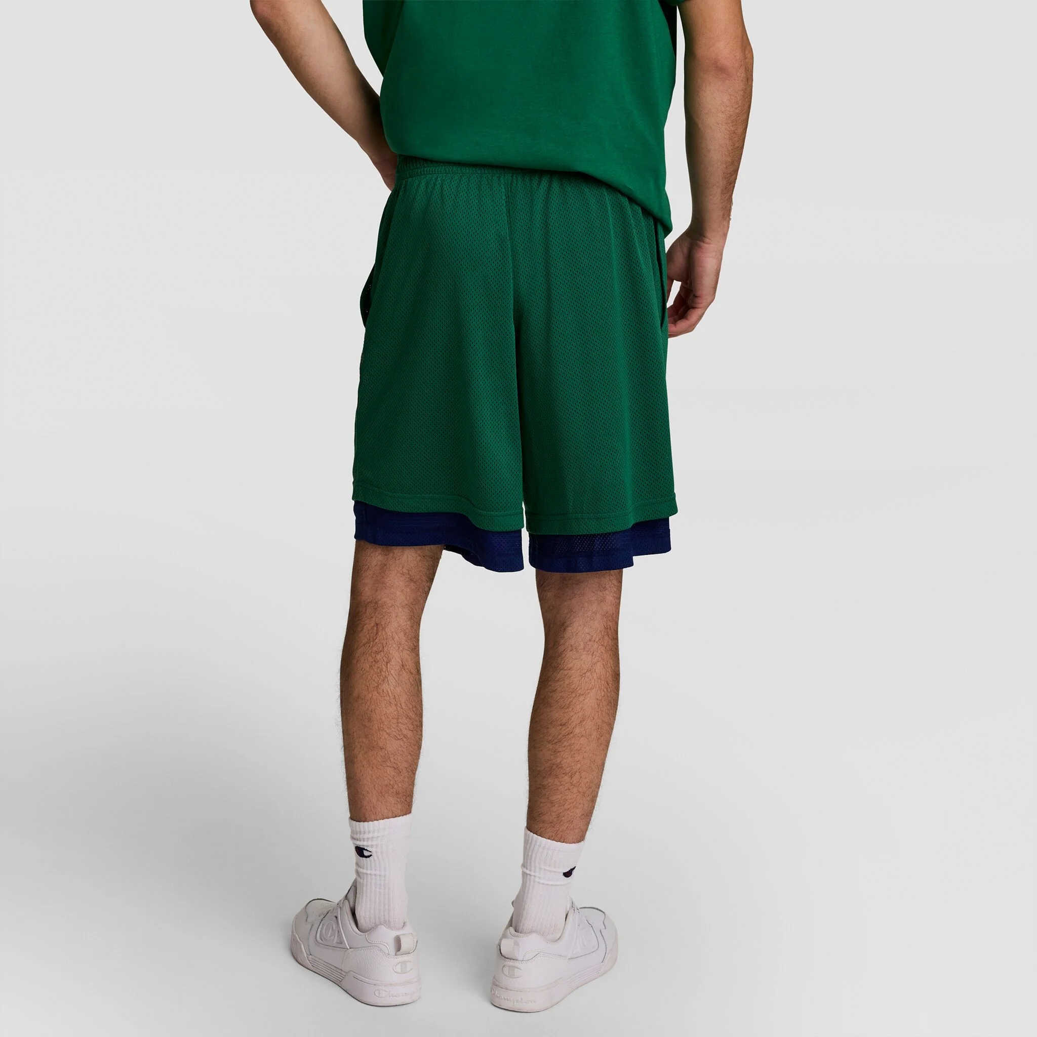8" Fleece Cargo Short, C Logo - Big & Tall - Image 5