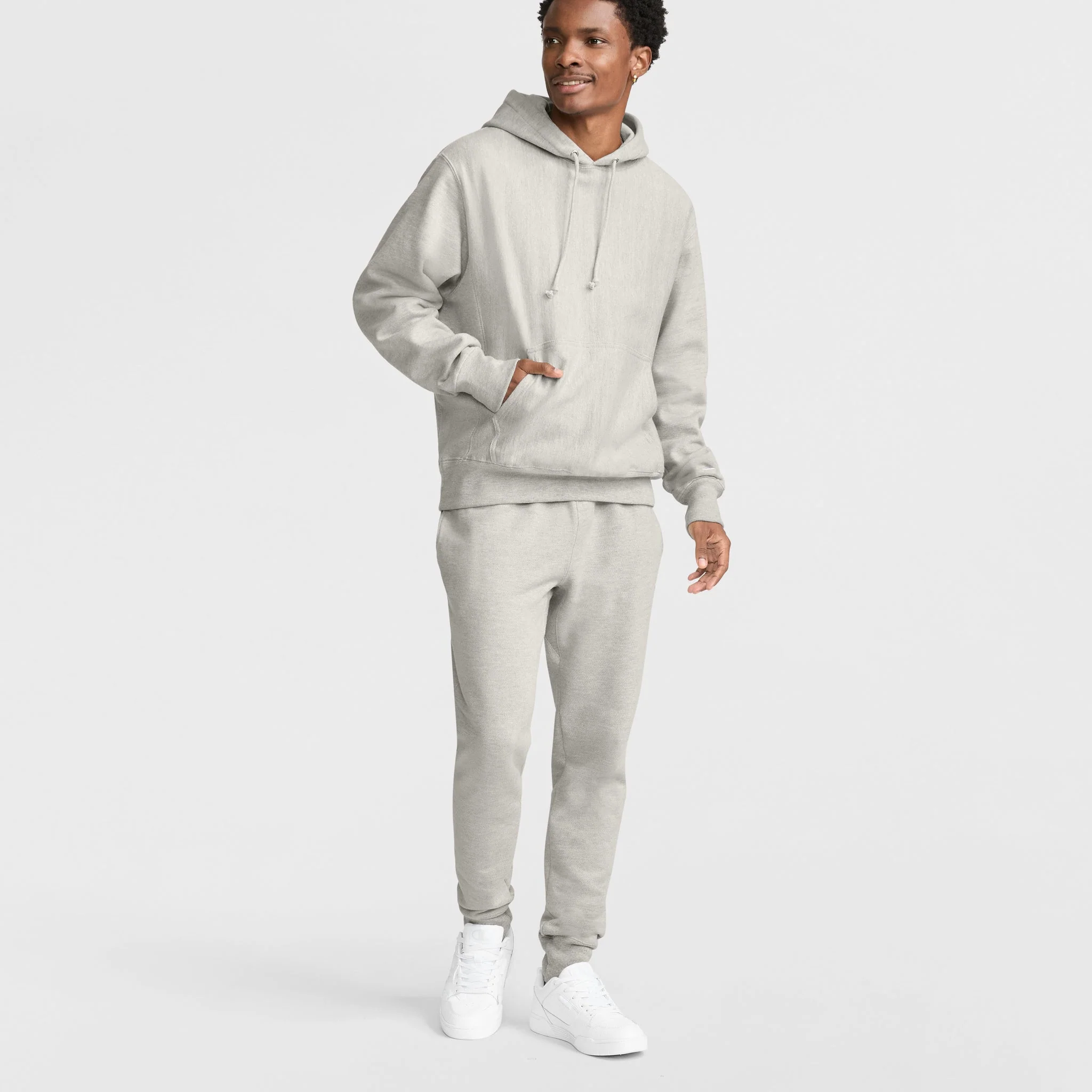 Reverse Weave Joggers, C Logo - Image 4